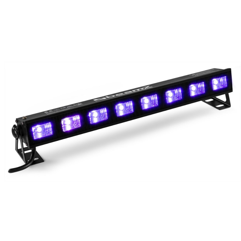 Beamz BUV93 LED UV Bar 8 x 3W