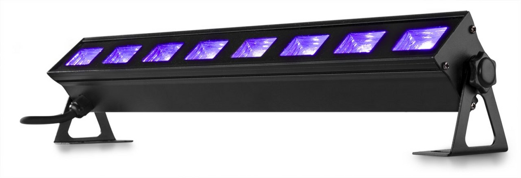 Beamz BUV93 LED UV Bar 8 x 3W