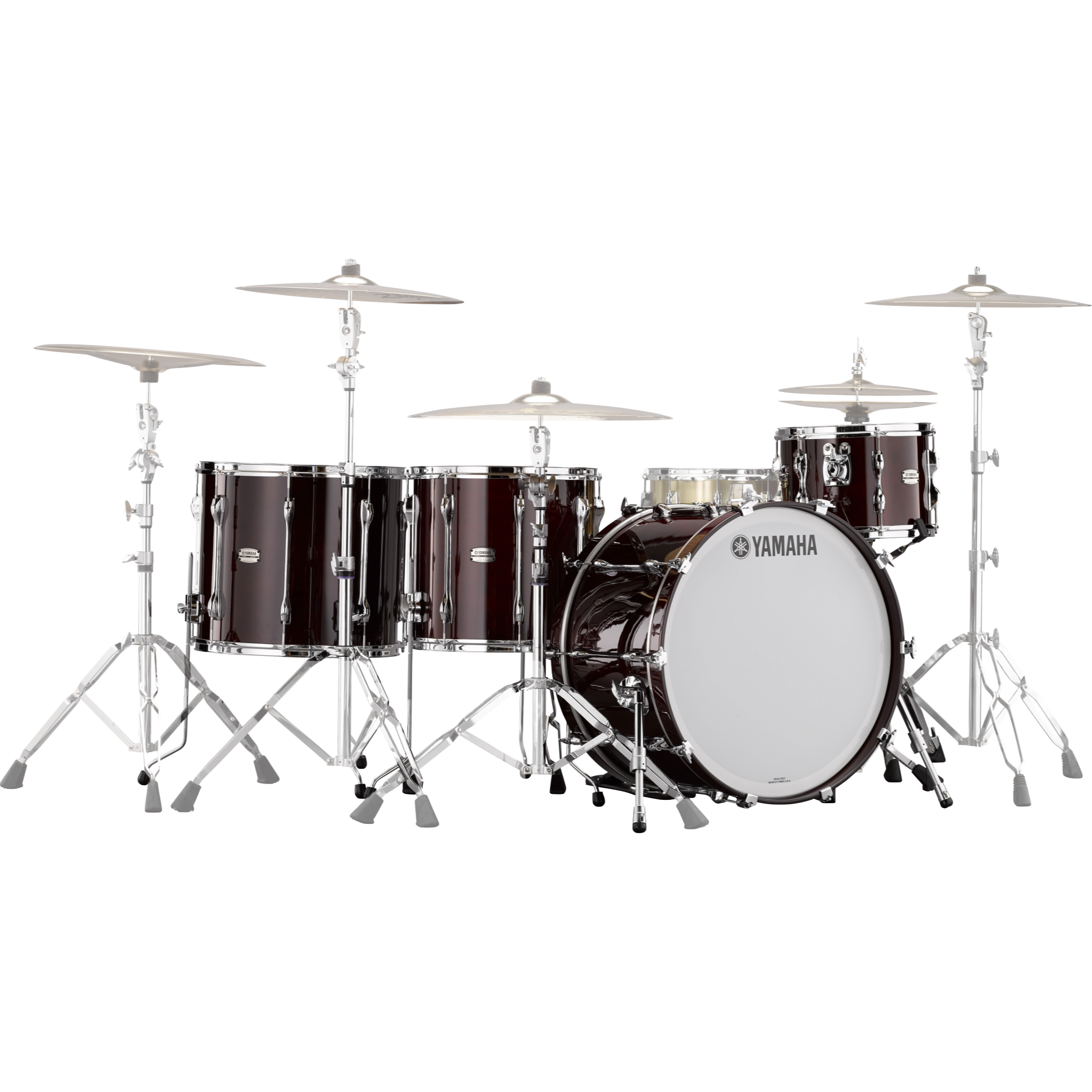Yamaha Recording Custom 22/10/12/16 4pc Drum Shell Pack - Classic Walnut