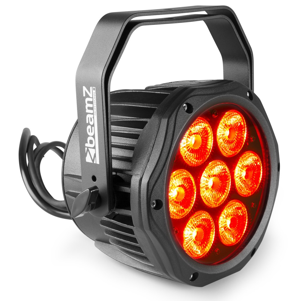 Beamz PRO BWA410 7x10W IP65 Rated RGBW LED Parcan