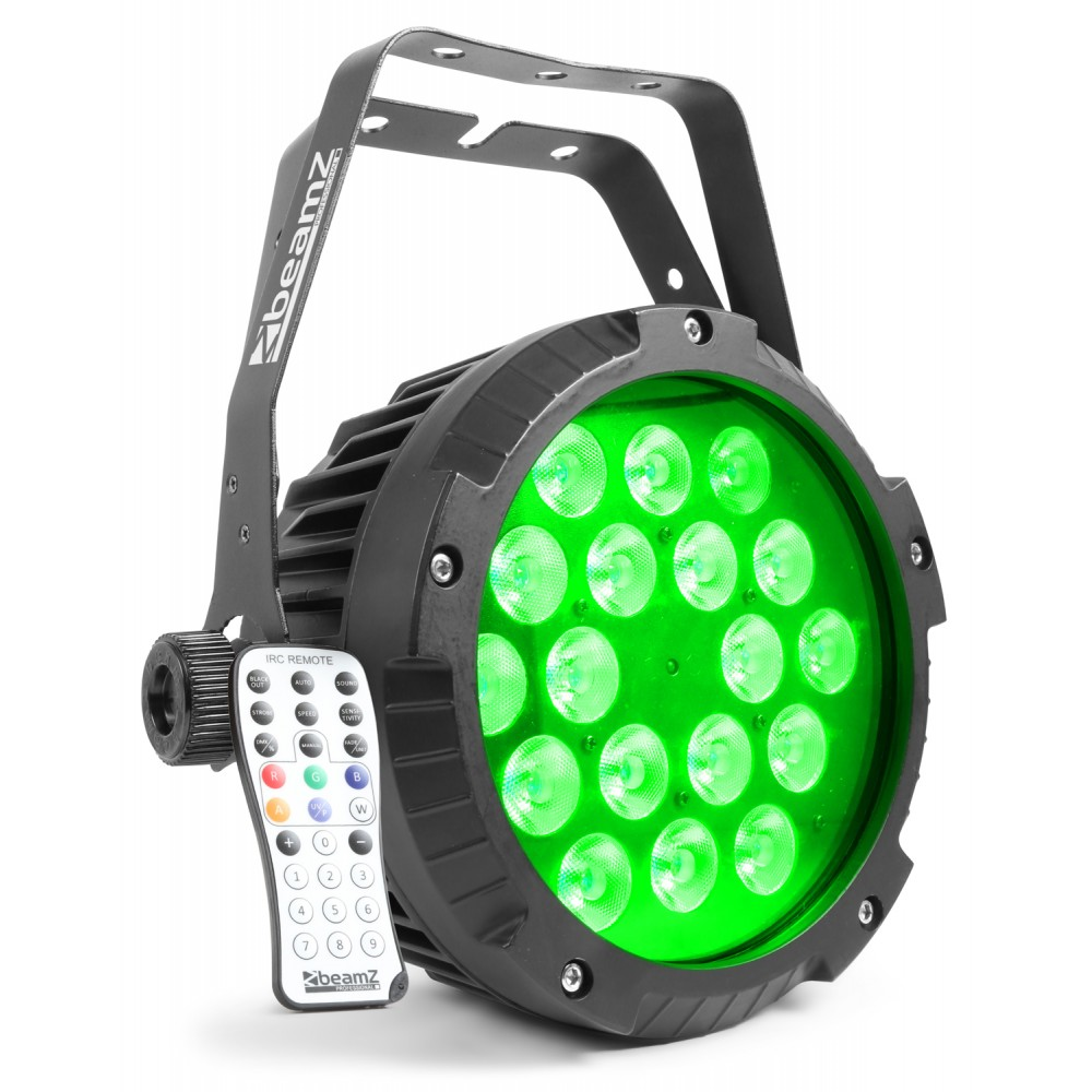 Beamz BWA418 PRO IP65 18x12W RGBW LED PAR Light