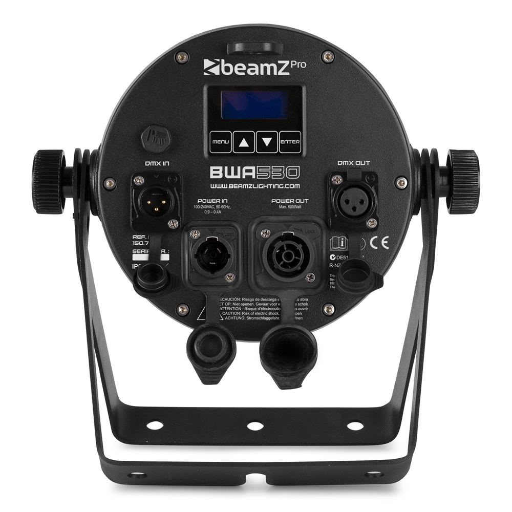 Beamz PRO BWA530 LED Alupar IP65 7x12W