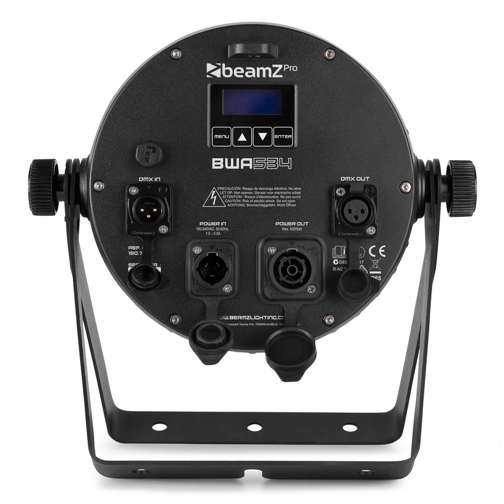 Beamz PRO BWA534 LED Alupar IP65 12x15W