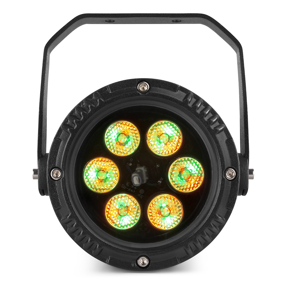Beamz BWA63 6x3W IP65 Rated RGB LED Parcan