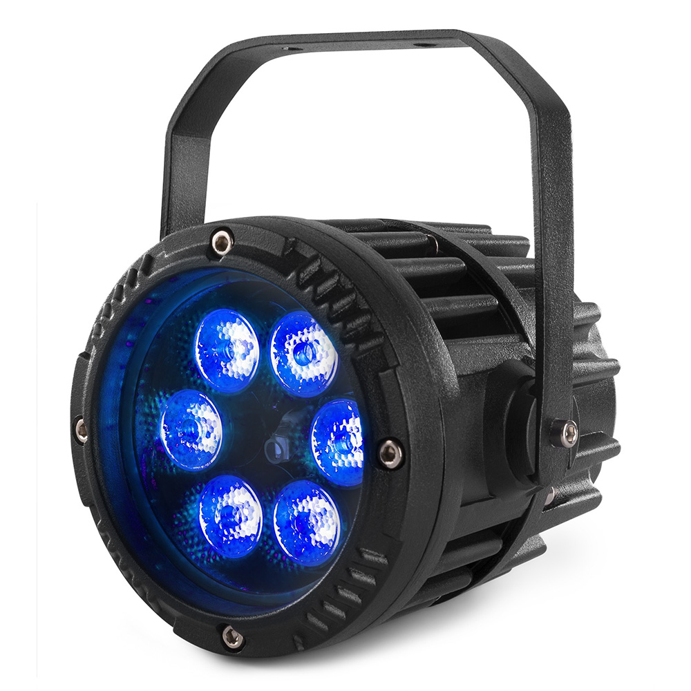 Beamz BWA63 6x3W IP65 Rated RGB LED Parcan