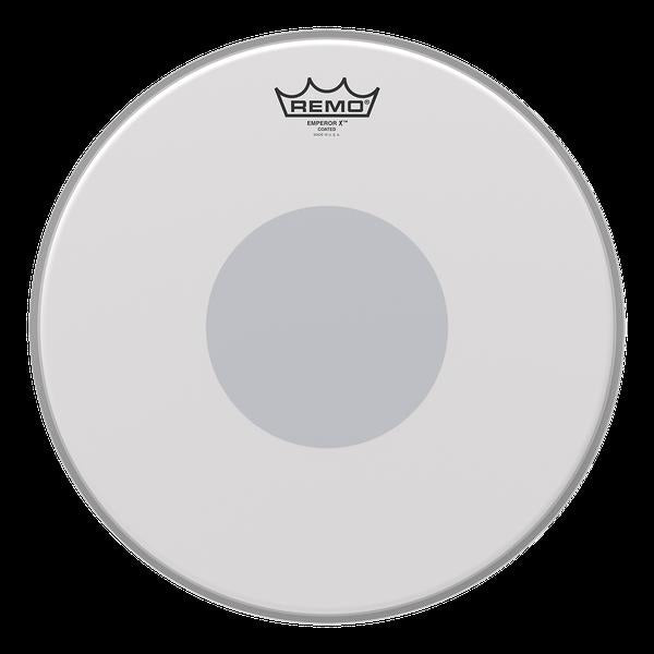 Remo Emperor X Coated Black Dot 14 Inch Drumhead