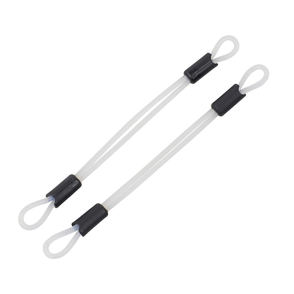 White Fitness Audio C-BAND O-Ring with sliders for E-Mic headsets, single PA accessory for microphone setup.