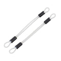 Fitness Audio C-BAND O-Ring with Sliders for E-Mic Headsets (Single) White