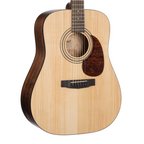 Cort Earth 60 OP Dreadnought Acoustic Guitar in Open Pore Natural