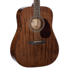 Cort Earth 60M OP OP Dreadnought Acoustic Guitar in Open Pore Mahogany