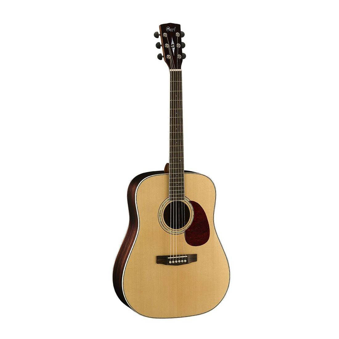 Cort Earth 100 Dreadnought Acoustic Guitar w/Rosewood Back and Sides - Natural