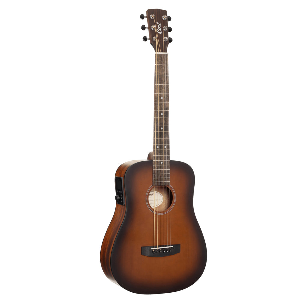 Cort Earth GO HyVibe Acoustic Electric Guitar OPBB with Bag