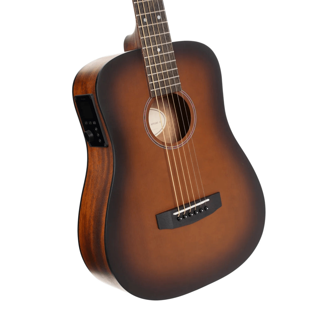 Cort Earth GO HyVibe Acoustic Electric Guitar OPBB with Bag