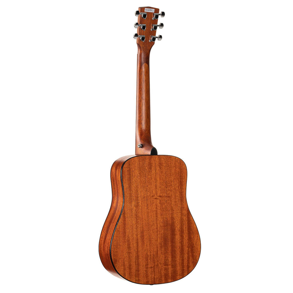 Cort AD Mini M OP 3/4 Size Dreadnought Acoustic Guitar Open Pore Mahogany w