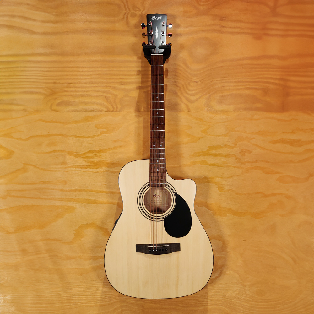 Cort AF515CE Cutaway Acoustic Guitar with Pickup in Open Pore - Preloved (Good Condition)