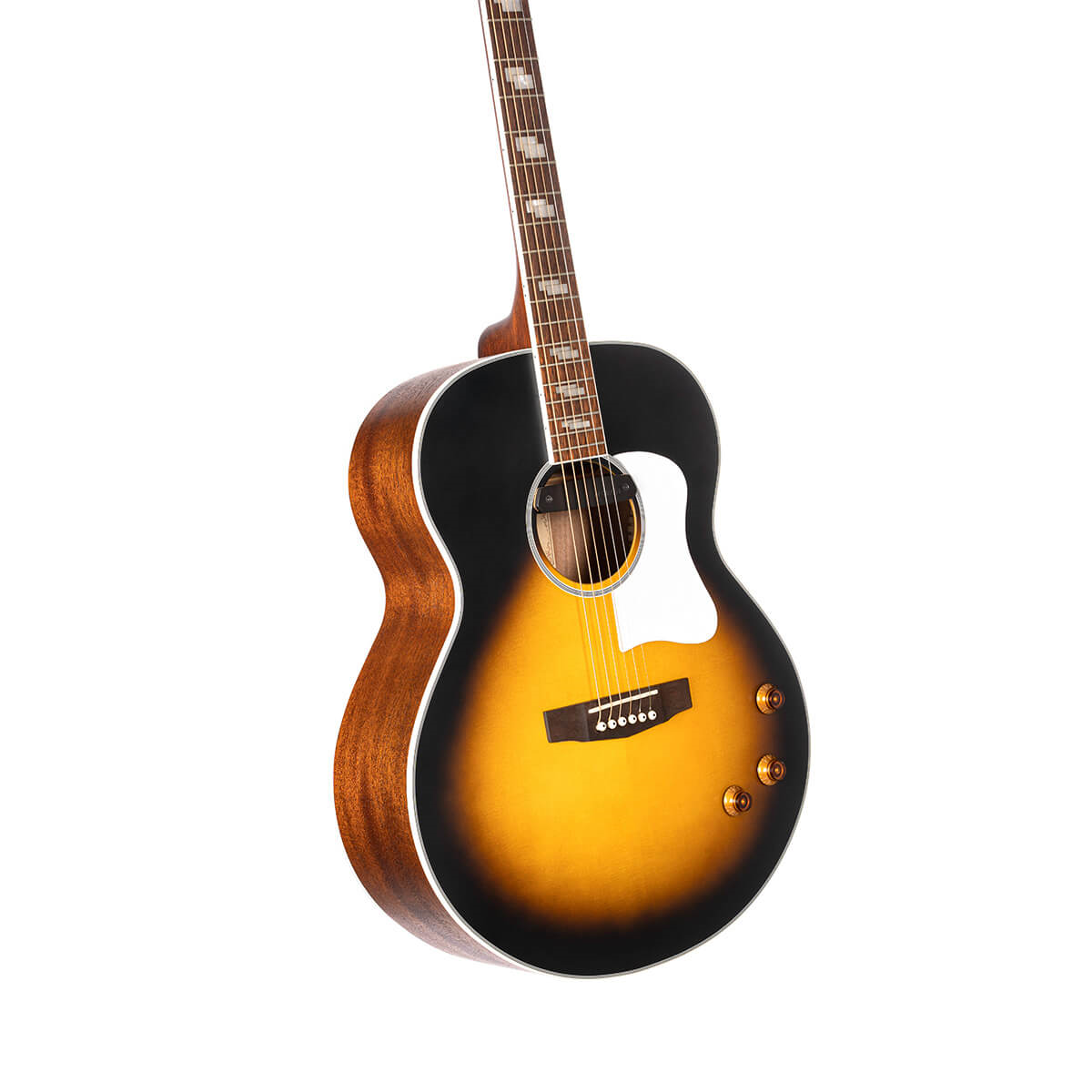 Cort CJ-Retro VSM Jumbo Acoustic Guitar in Vintage Sunburst Matt