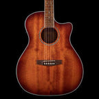 Cort GA-MEDX M OP Grand Auditorium Acoustic Guitar in Open Pore All Mahogany
