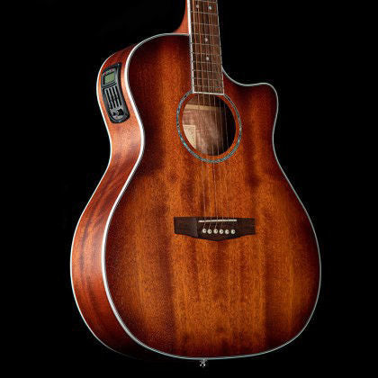 Cort GA-MEDX M OP Grand Auditorium Acoustic Guitar in Open Pore All Mahogany