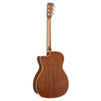 Cort L100 OCF-CED BKS Grand Concert Acoustic Guitar - Black Satin