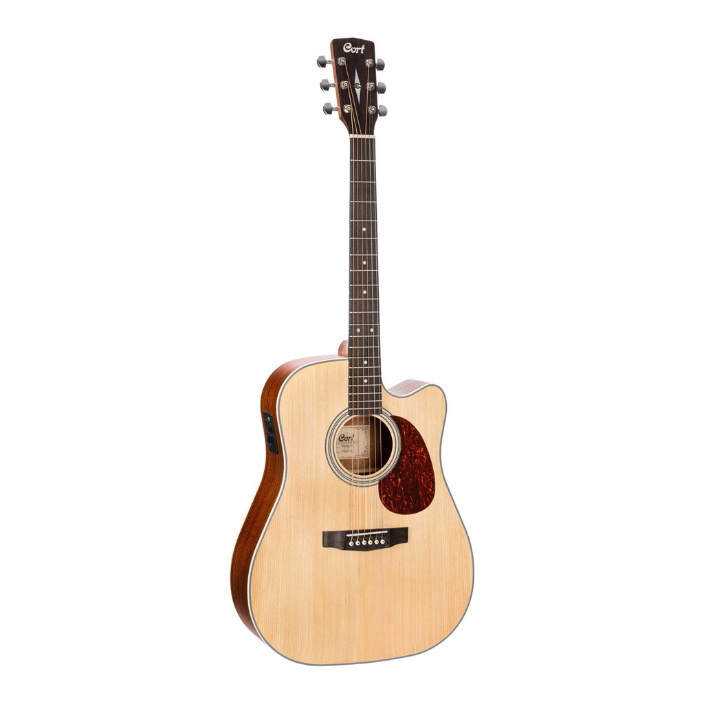 Cort MR500E OP Dreadnought Cutaway Acoustic Guitar Open Pore