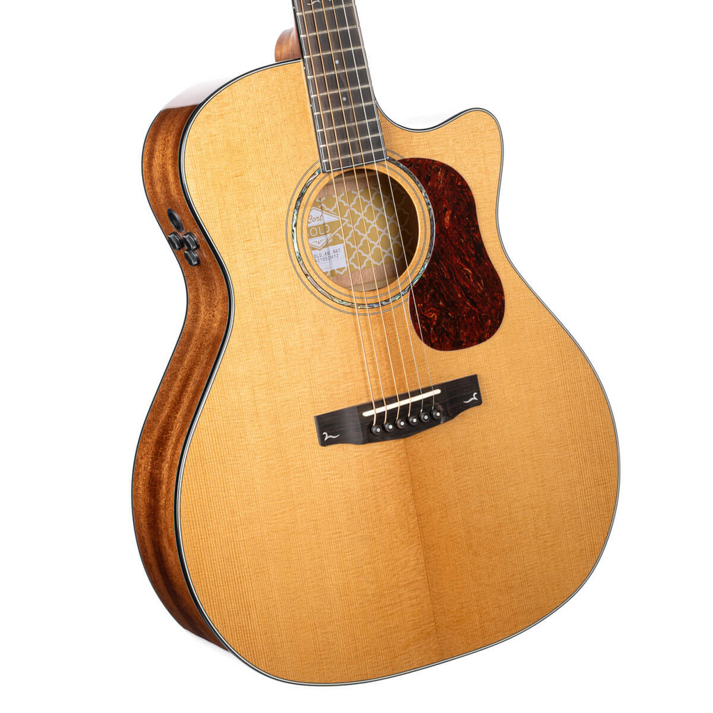 Cort Gold A6 GA Acoustic Guitar w/Soft Case - Gloss Natural