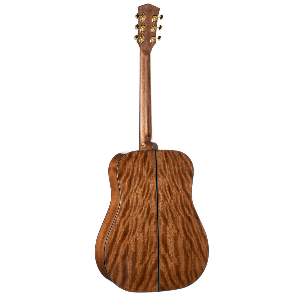 Cort Gold D6 Dreadnought Acoustic Guitar w/Soft Case - Gloss Natural