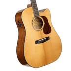 Cort Gold DC-6 Dreadnought Acoustic Guitar w/Soft Case - Gloss Natural
