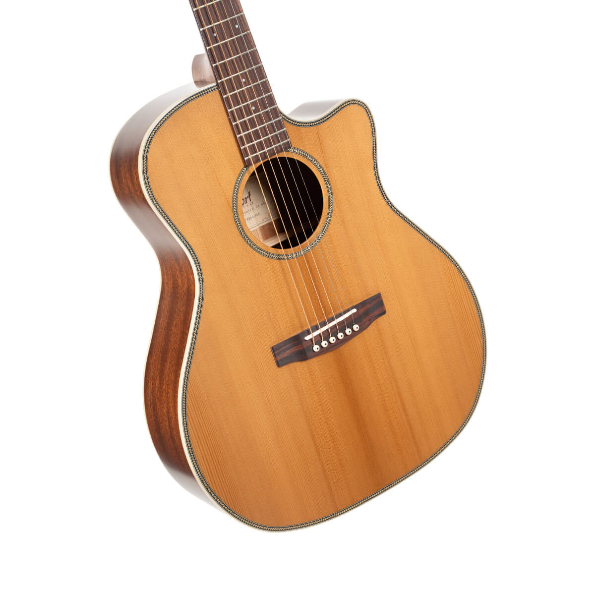 Cort Essence GA4 Grand Auditorium Acoustic Guitar - Natural Semi Gloss