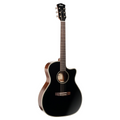 Cort Essence GA4 BTSG Acoustic Guitar - Black Top Semi Gloss