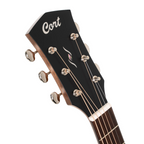 Cort Essence GA4 BTSG Acoustic Guitar - Black Top Semi Gloss