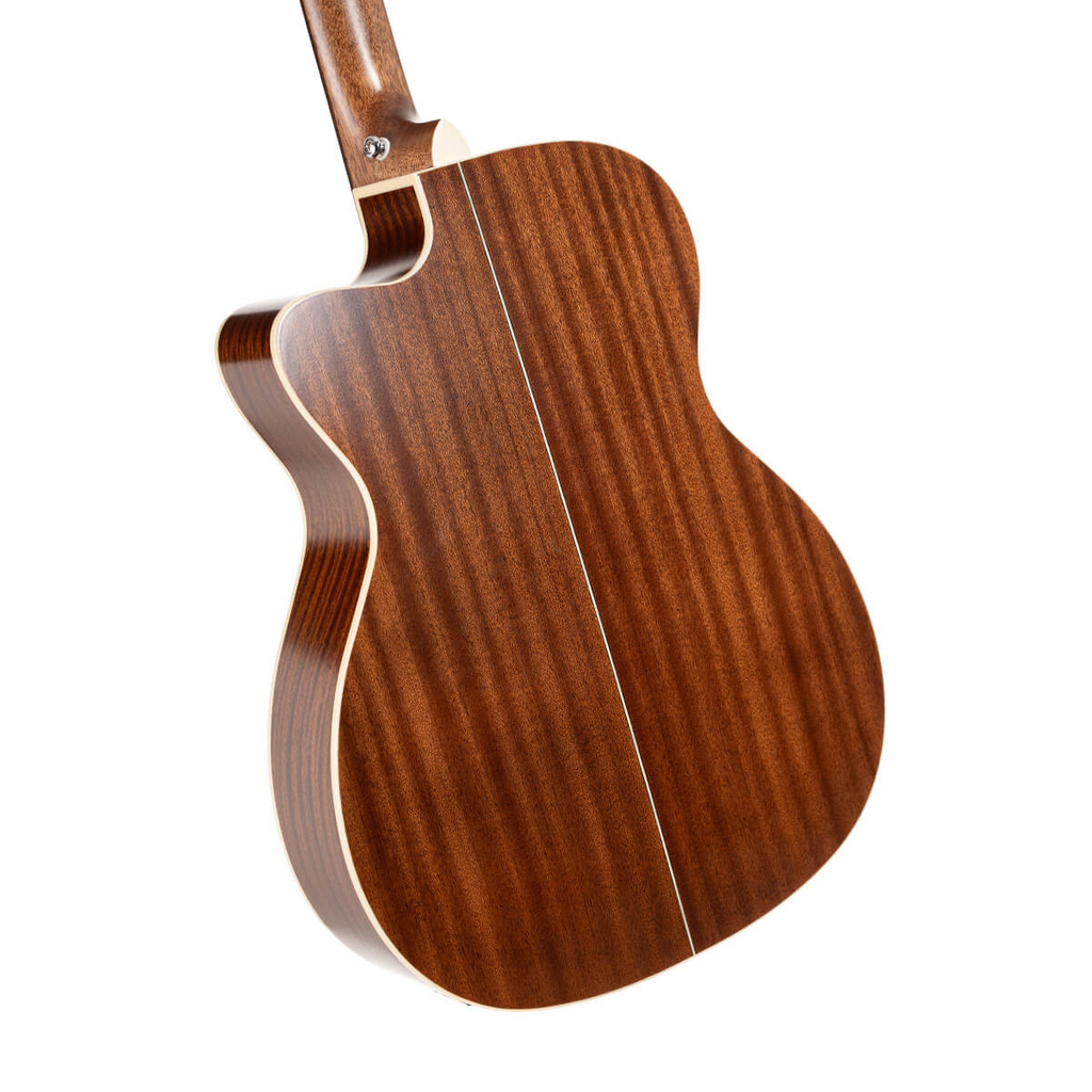 Cort Essence OC4 OM Acoustic Guitar - Black Top Semi Gloss