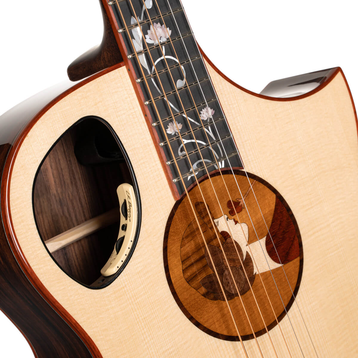 Cort Masterpiece Roselyn Redux Acoustic Guitar w/Case - Natural