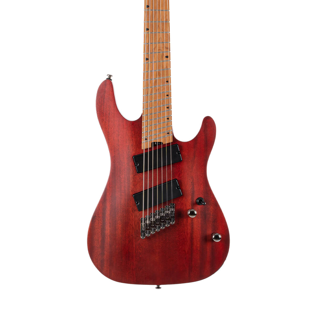 Cort KX307 Pro 7-String Electric Guitar - Open Pore Mahogany