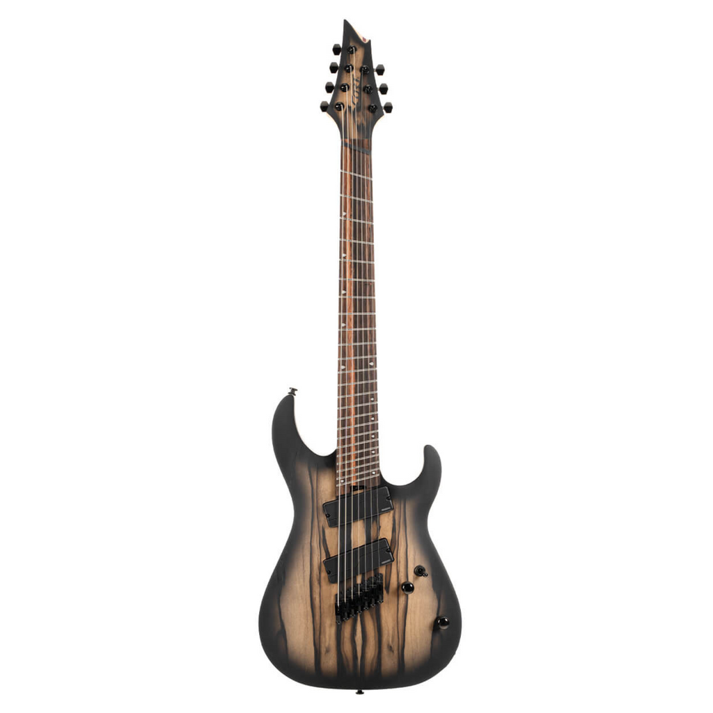 Cort KX507MS w/Pale Moon 7 String Electric Guitar - Natural Black Burst