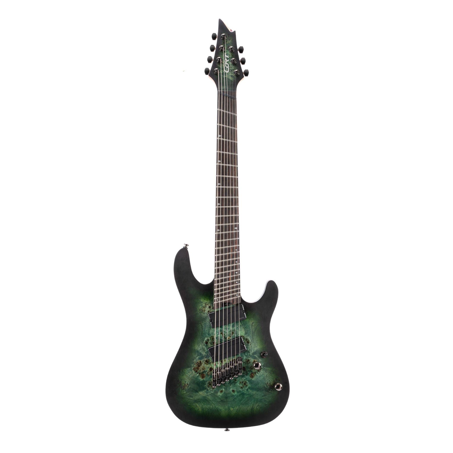 Cort KX507MS 7 String Electric Guitar - Stardust Green