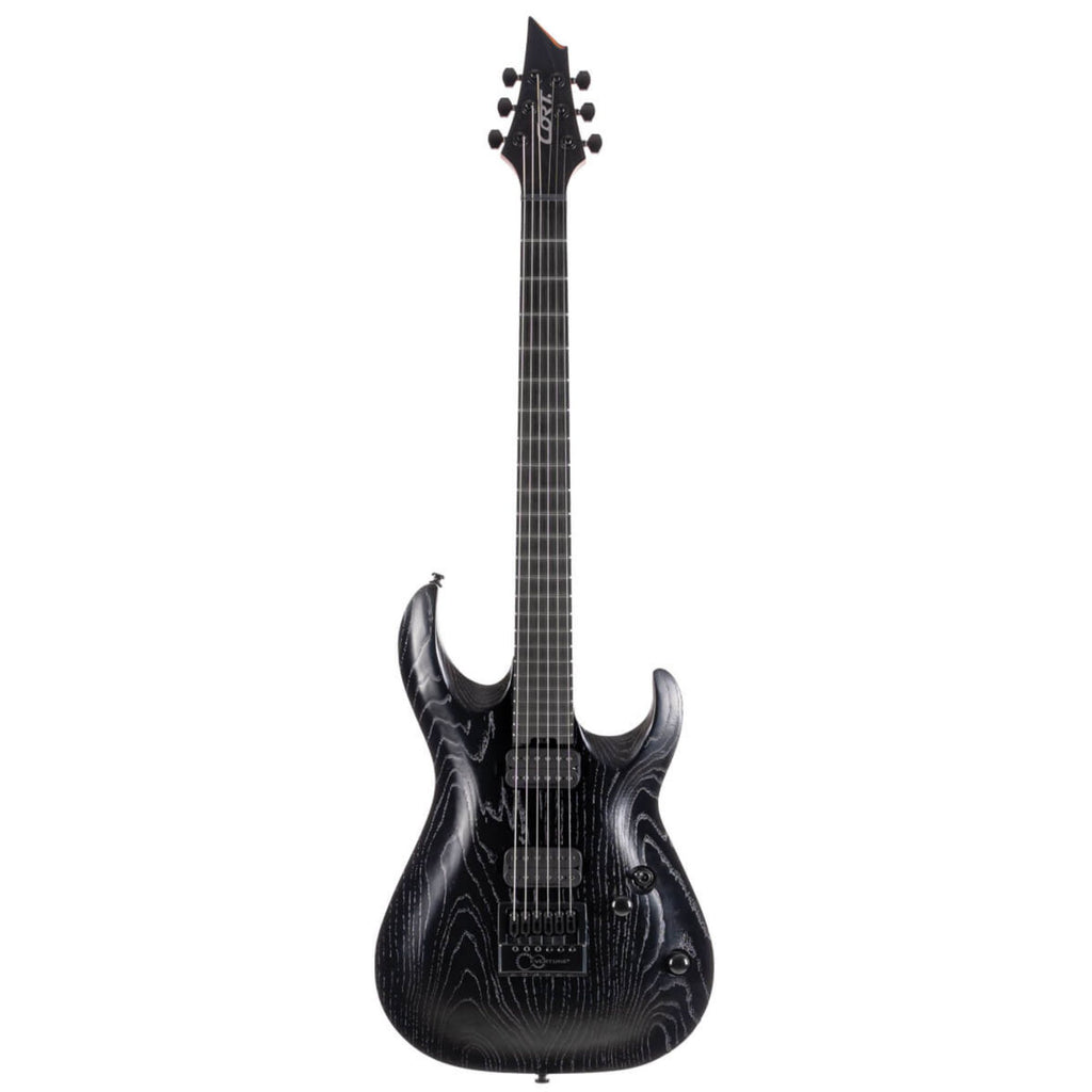 Cort KX700 Electric Guitar w/ Evertune in Open Pore Black with Bag