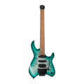 Cort Space G6TR SGLG Electric Guitar w/Bag - Semi Gloss Lagoon