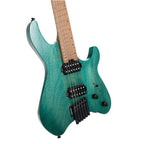 Cort Space G6MS SGTQ Electric Guitar w/Bag - Semi Gloss Turquoise