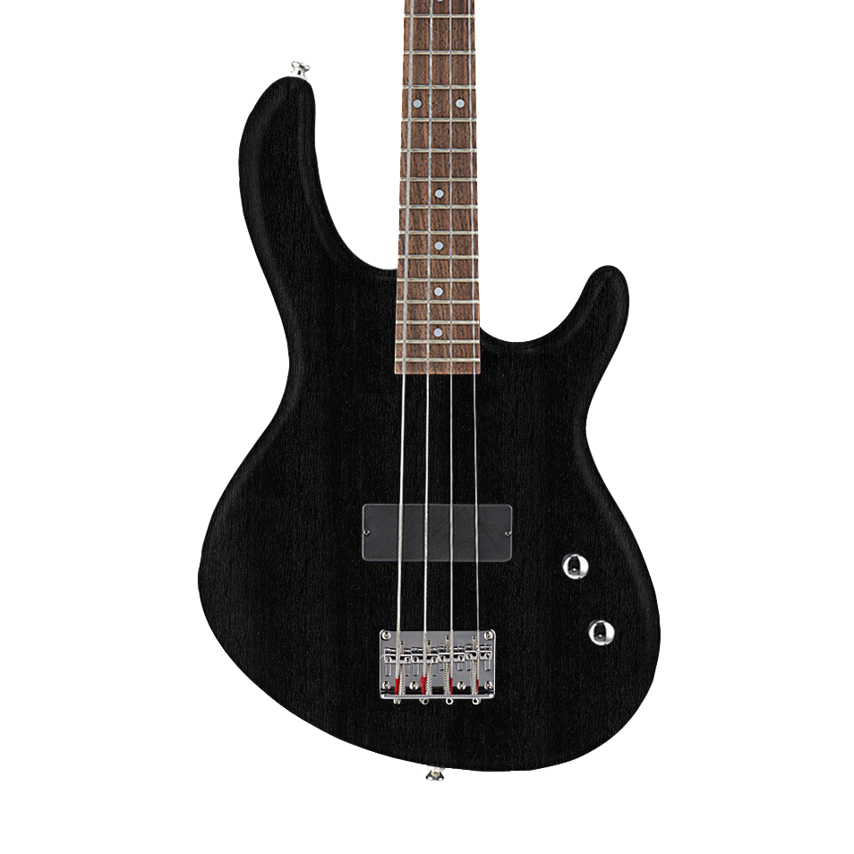 Cort Action Junior OPB Bass 30 Short Scale 4-String Open Pore Black