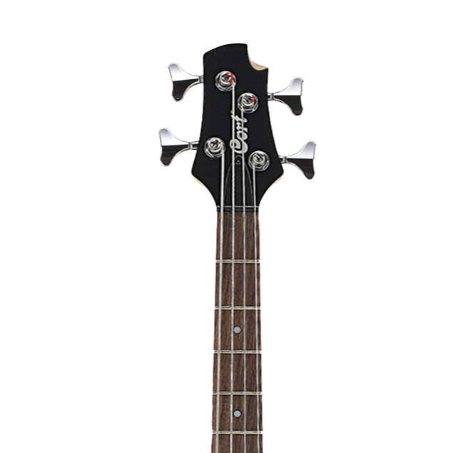 Cort Action Junior OPBC Bass 30 Short Scale 4-String in Open Pore Dark Cherry