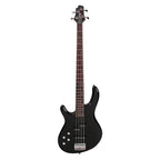 Cort Action Plus Left-Handed 4-String Bass Guitar in Black