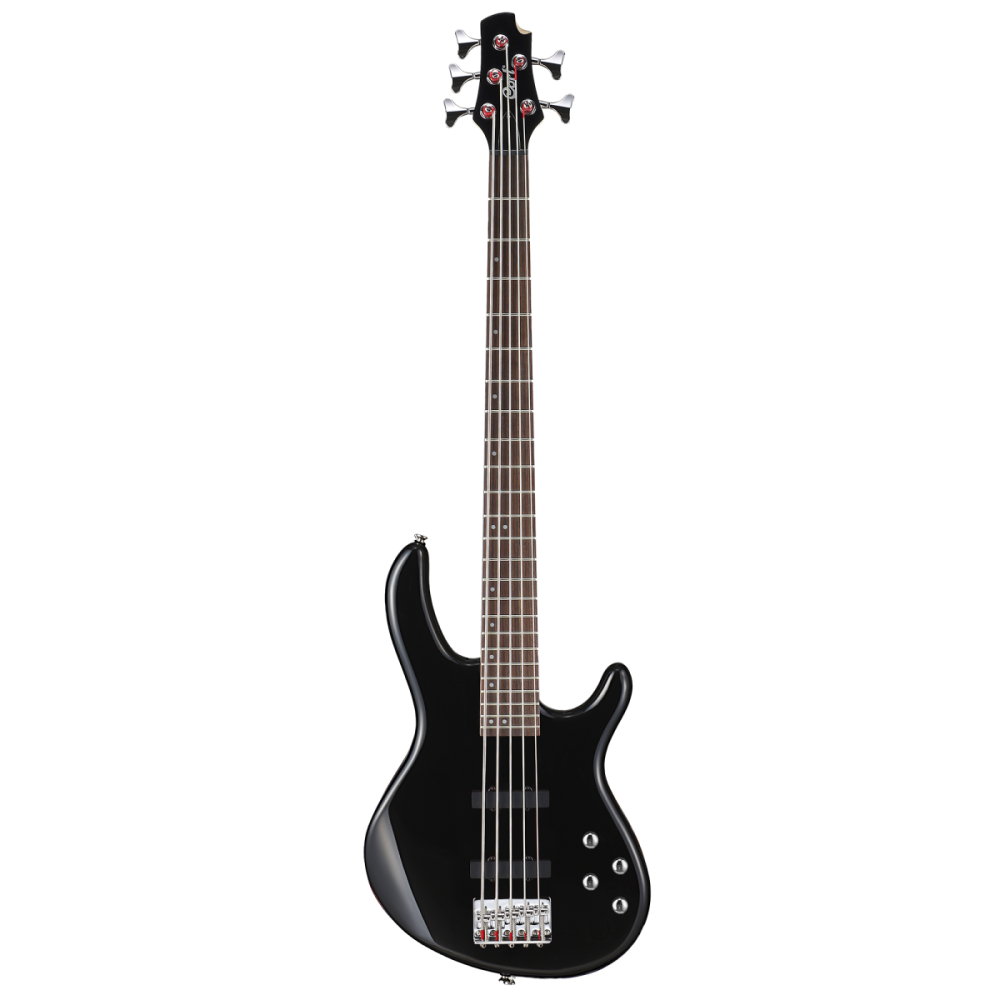 Cort Action V Plus 5-String Bass Guitar in Black
