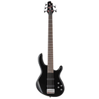 Cort Action V Plus 5-String Bass Guitar in Black