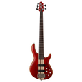 Cort Artisan Series A5 Plus FMMH Electric Bass Guitar - Open Pore Black Cherry Finish