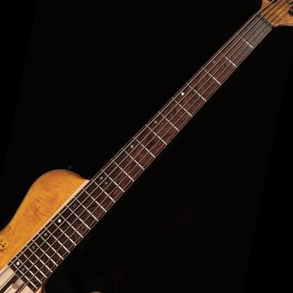 Cort A5 Plus SC 5 String Electric Bass Guitar - Amber Open Pore Finish