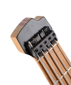 Cort Space 5 bass guitar in Star Dust Black, 4-string electric bass with sleek black finish and modern design.