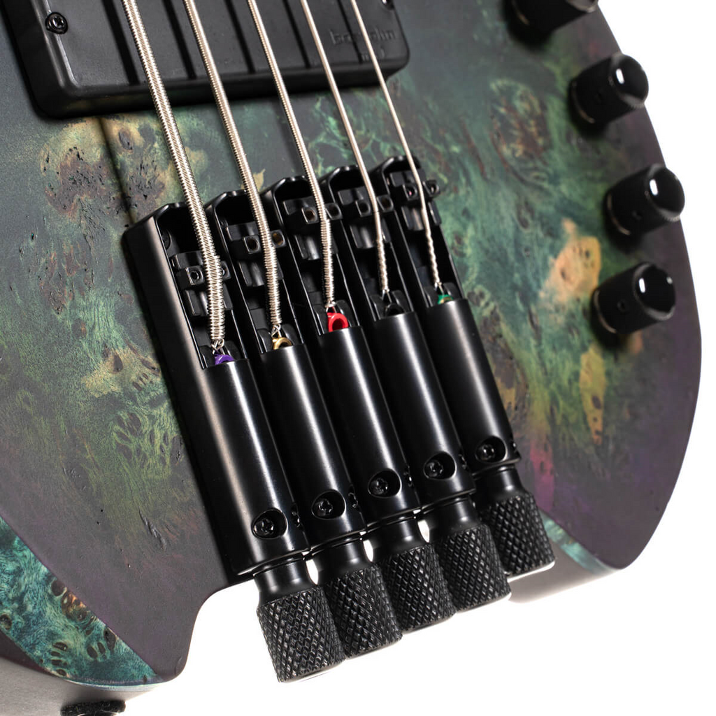 Cort Space 5 Headless 5-String Bass Guitar - Star Dust Green