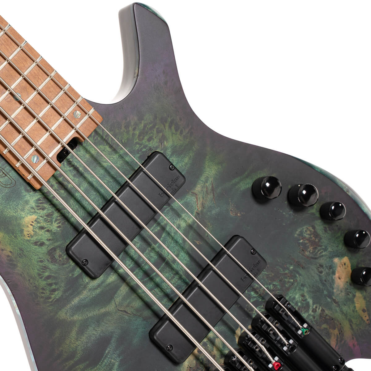 Cort Space 5 Headless 5-String Bass Guitar - Star Dust Green