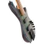 Cort Space 5 Headless 5-String Bass Guitar - Star Dust Green