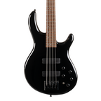 Cort C4 Deluxe Blk Artisan 4 String in Black